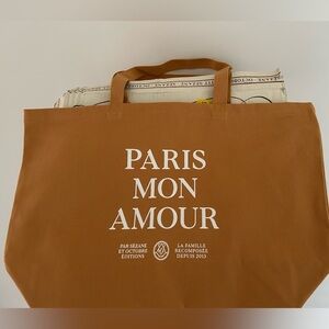 Sezane Paris Mon Amour Tote (New)